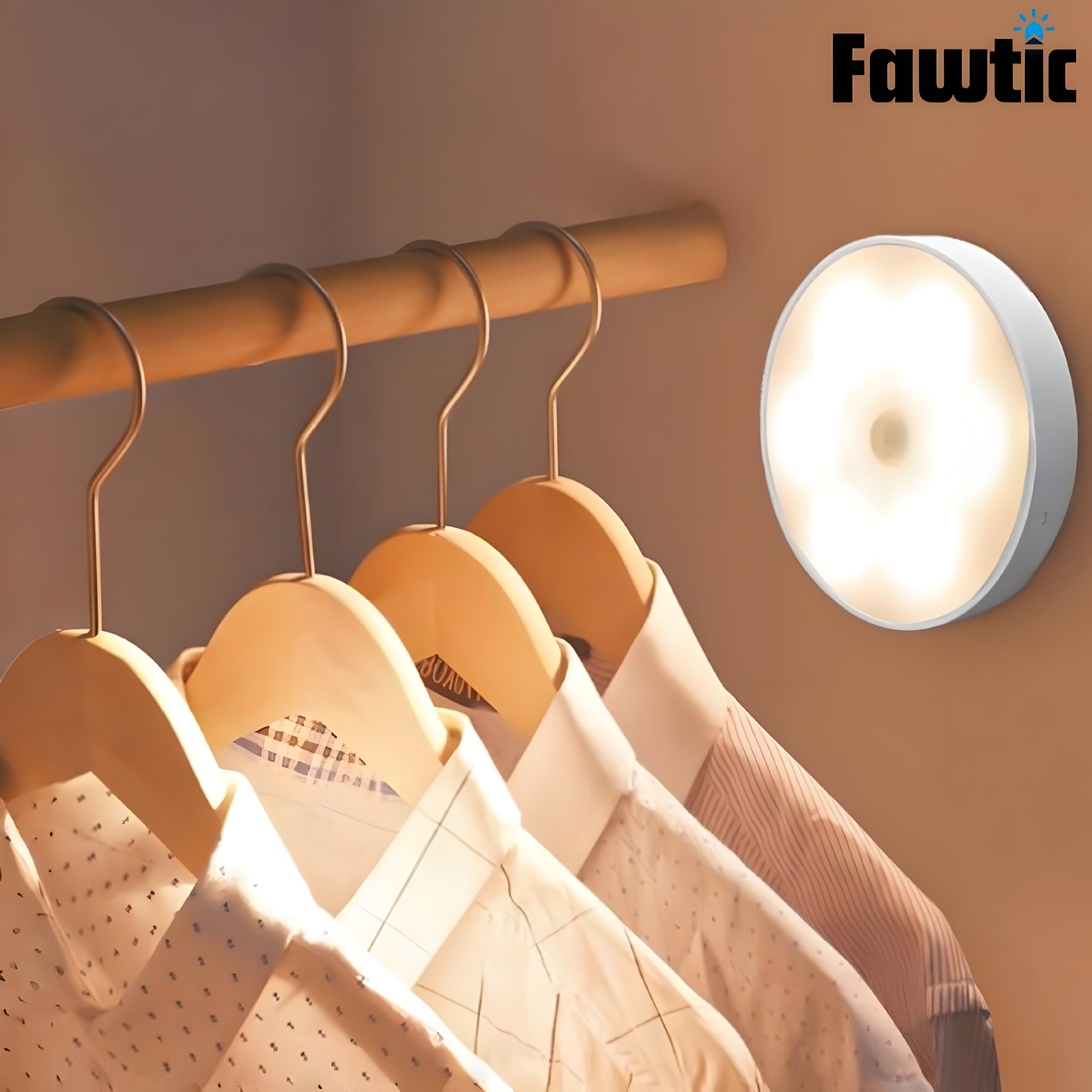 Motion Sensor Rechargeable Wireless LED Light