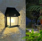 Motion Sensor Solar Lamp Outdoor Light